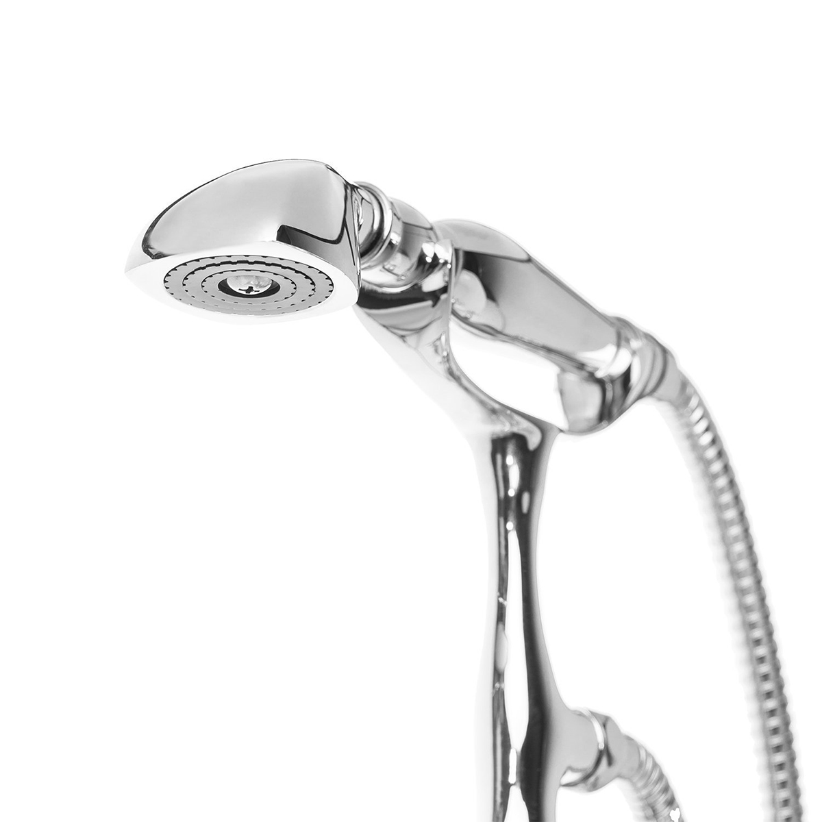 Стиль дизайна телефона Напольный отдельно стоящий смеситель для ванны с наполнителем ванны и 3 вращающимися ручками