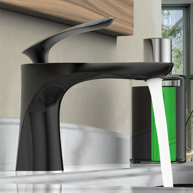Amazon новый дизайн одной ручкой CUPC латунный смеситель для умывальника смеситель для раковины ванной комнаты смеситель для раковины